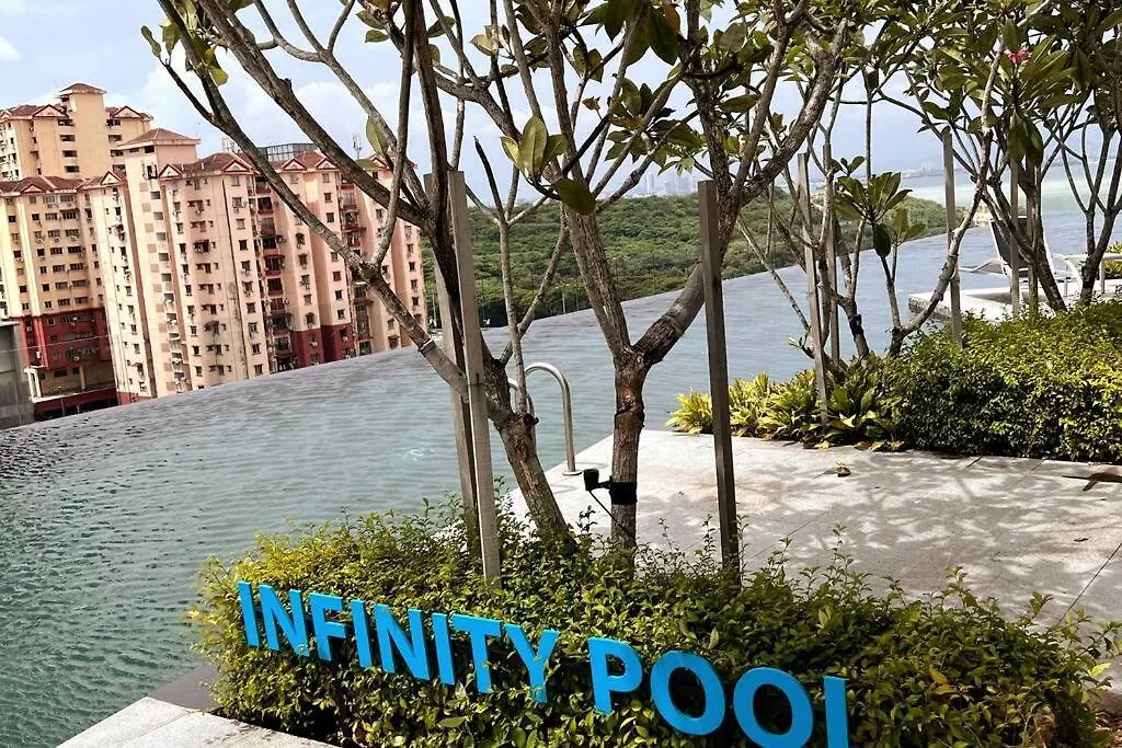 Coastal Hideaway 3Br/2Bath@Georgetown#Sea View Lägenhet Jelutong 0*,
